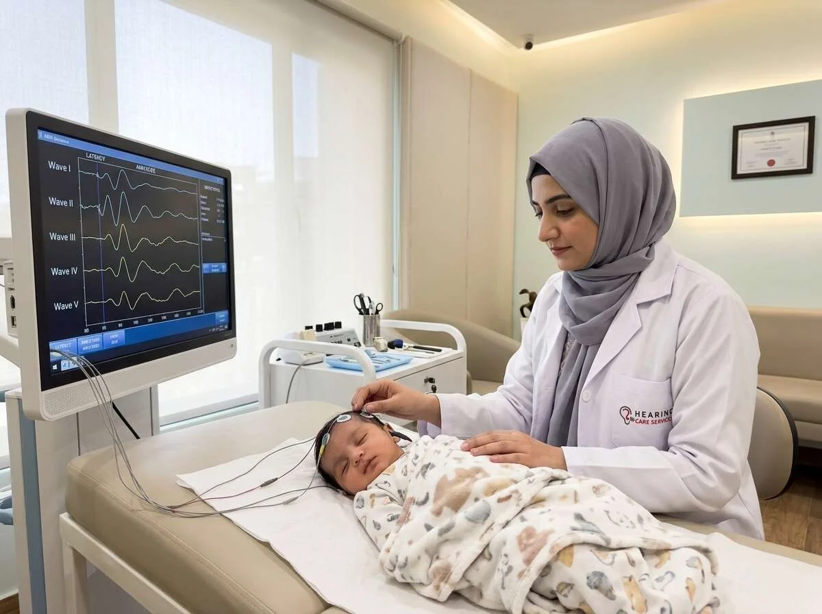 Auditory Brainstem Response ABR Clinical Neural Sensor Hearing Test