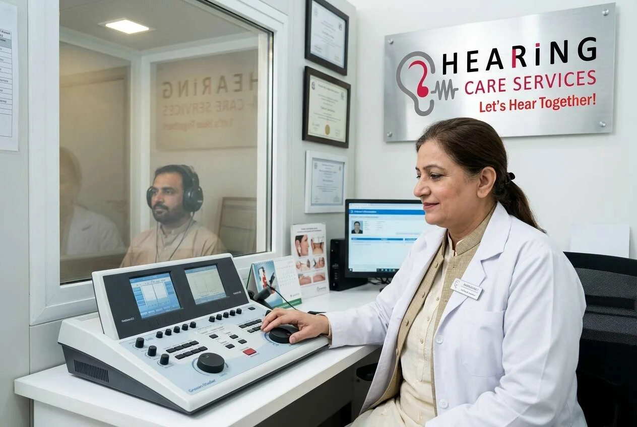 Calibrated diagnostic audiometer and testing equipment
