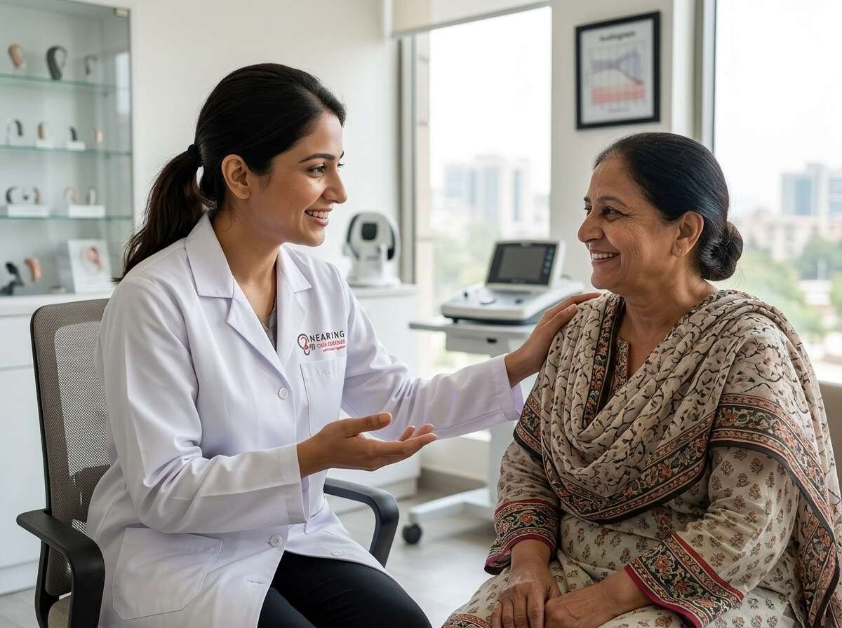 Gentle care being provided to a patient