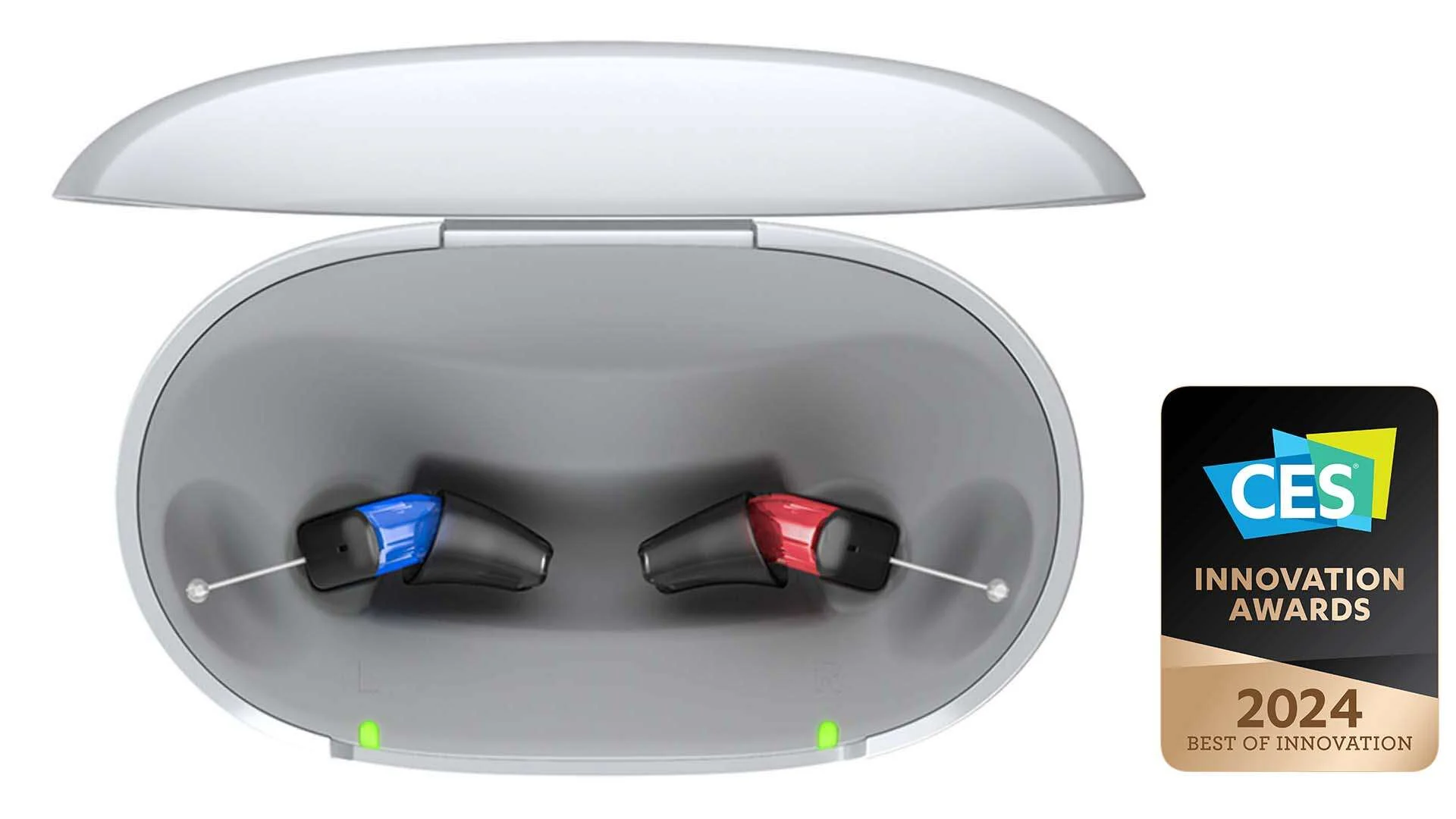 Official Signia Silk Charge and Go IX in open charger